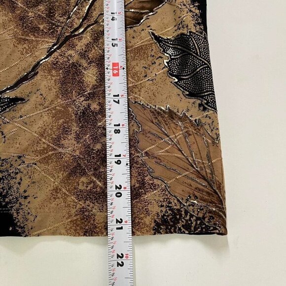 90s brown leaf going out top - Picture 7 of 8